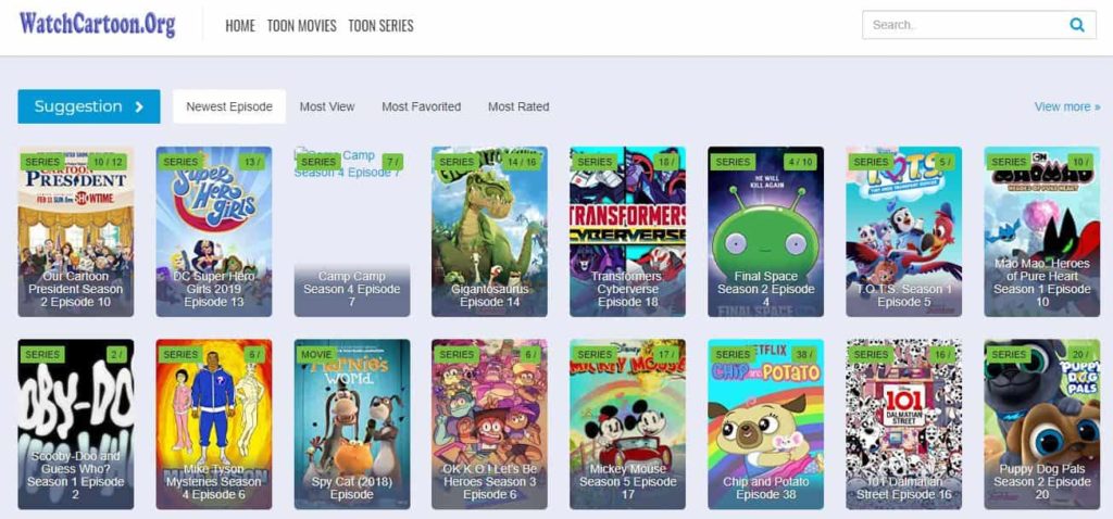 Top 12 Free Cartoon Streaming Sites To Watch Cartoons